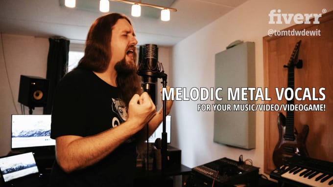 Gig Preview - Sing melodic metal vocals on your track