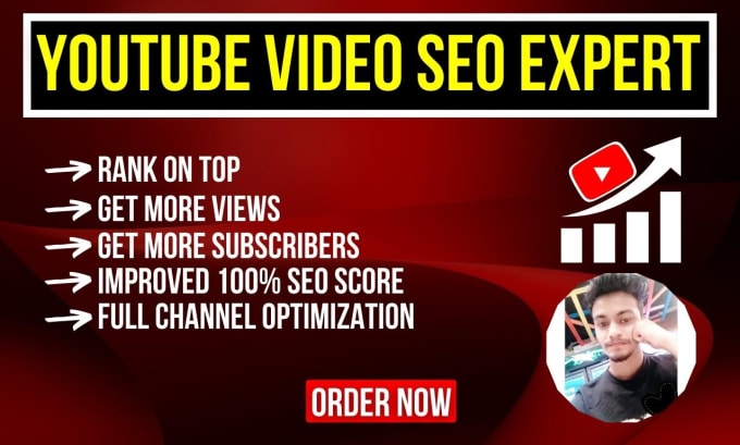 Gig Preview - Be your best youtube video SEO expert for organic promotion and top ranking