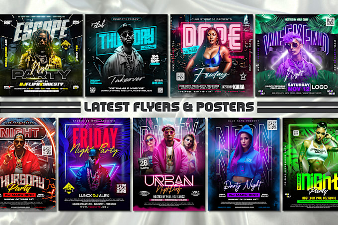 Gig Preview - Design music, bar, dj, birthday, nightclub, event, party flyers and posters