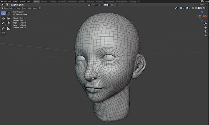 Gig Preview - Quickly retopology and uv unwrap your 3d model with clean polygons