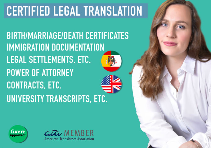 Gig Preview - Professionally translate legal and business documents