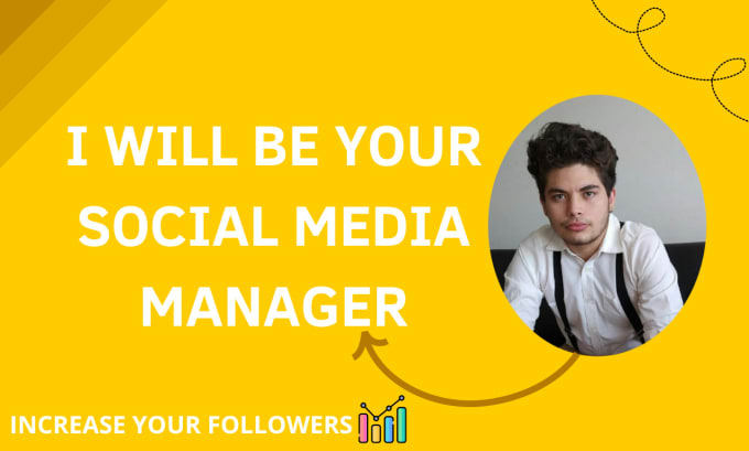 Gig Preview - Be your social media manager