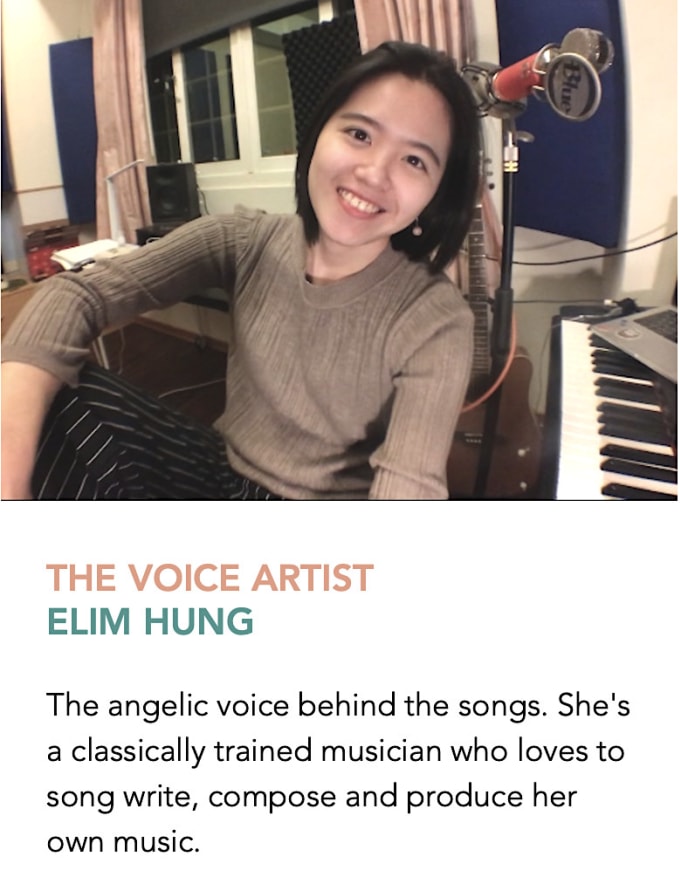 Gig Preview - Sing, make music and compose for chinese nursery rhymes