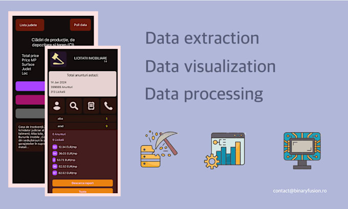 Gig Preview - Do web scraping and data mining