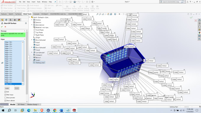 Gig Preview - 3d drawing with solidworks