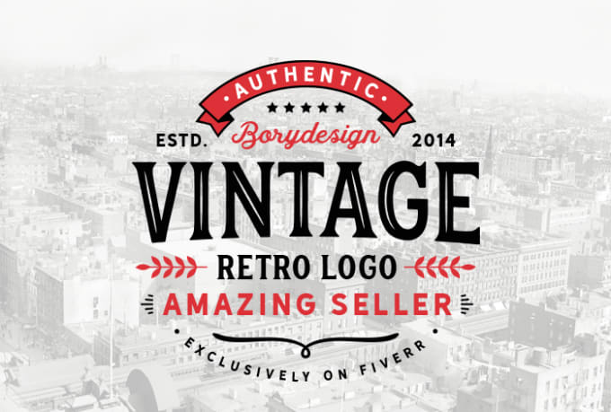 Bestseller - design a retro vintage logo