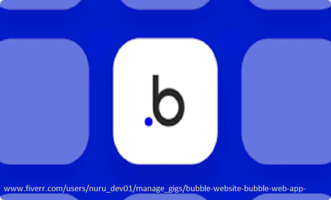 Gig Preview - Bubble website, bubble web app, bubble development