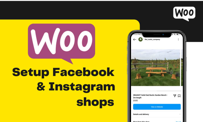 Gig Preview - Connect your woocommerce to facebook shop, instagram shopping, and fix commerce