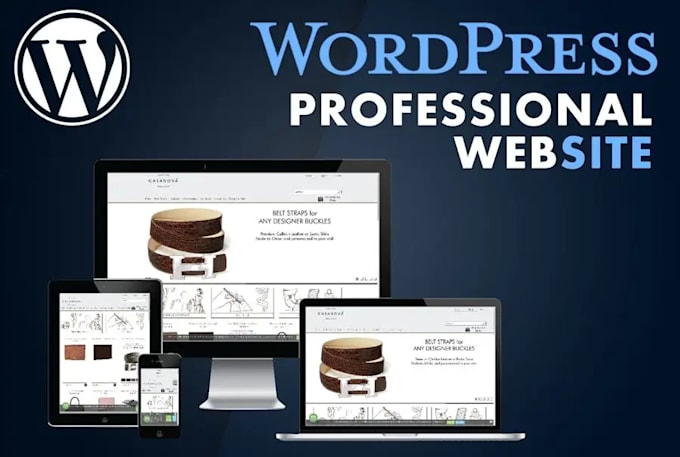 Gig Preview - Build responsive wordpress website design or blog