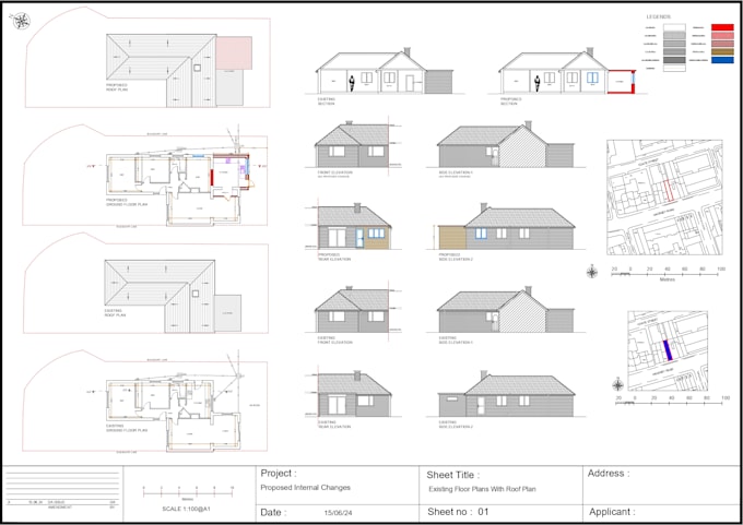 Gig Preview - Draw uk planning permission drawings