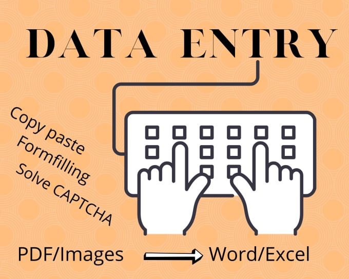 Gig Preview - Solve accurate captcha do fast data entry work and internet research