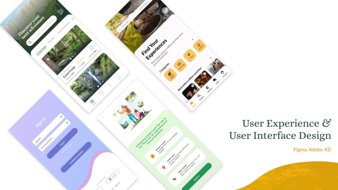 Gig Preview - Design your UX UI web or mobile app design