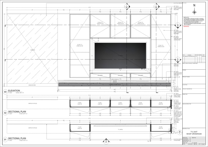 Bestseller - do furniture details, shop drawings, millwork drawings