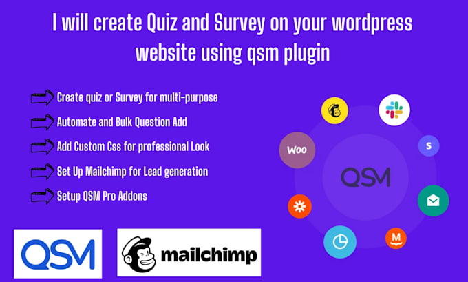 Gig Preview - Create quiz and survey on your wordpress site using qsm plugin