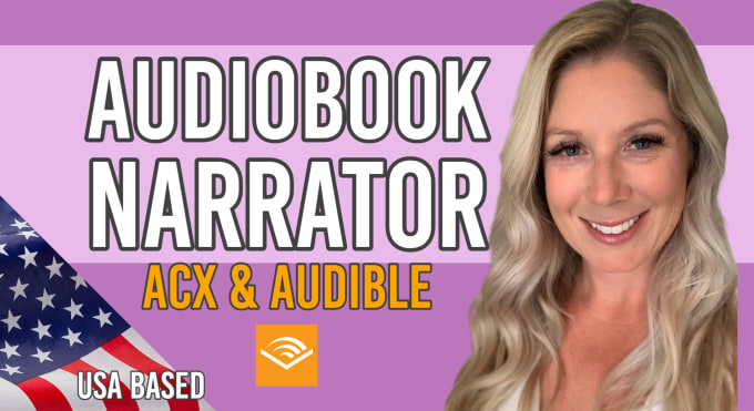 Gig Preview - Be your professional female audiobook narrator for acx and audible