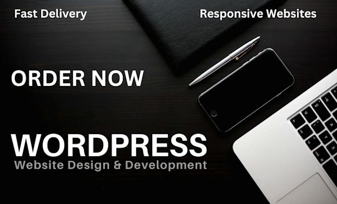 Gig Preview - Develop wordpress website, wordpress website design