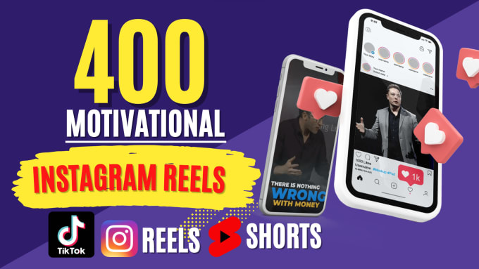 Gig Preview - Create motivational instagram reels and youtube shorts