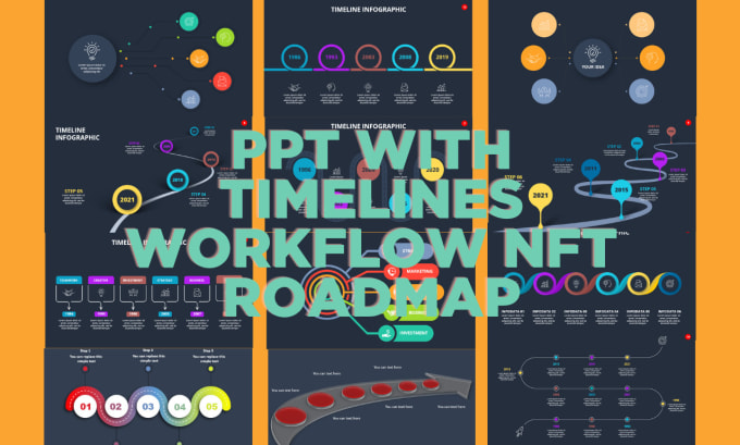 Gig Preview - Design timelines, roadmaps, business workflows for ppt presentation