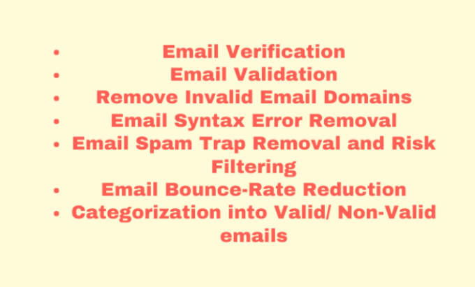 Bestseller - do bulk email validation, verification, and list cleaning