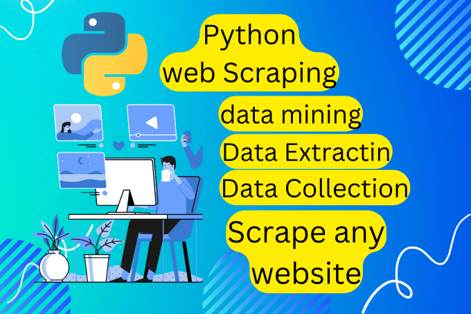 Gig Preview - Do python web scraping, data collection, data extraction and web scraper