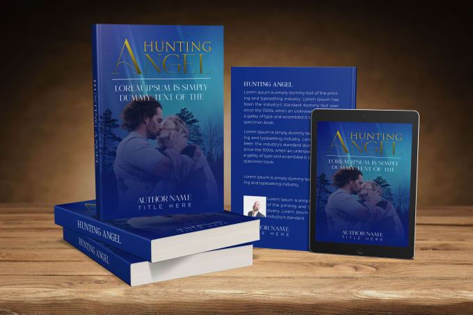 Gig Preview - Do book cover design and kindle cover, ebook cover