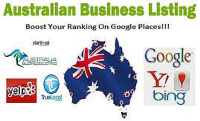 Gig Preview - Do top 200 aus local citations and directory submission for local seo listing