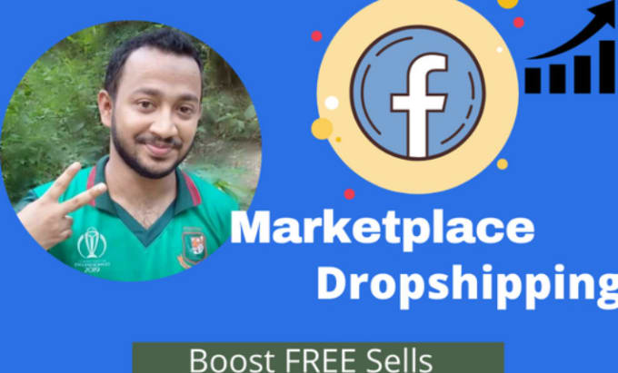 Gig Preview - Do product listing on facebook marketplace dropshipping and fb shop