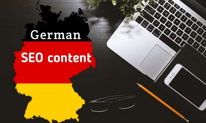 Gig Preview - Write text in german SEO content