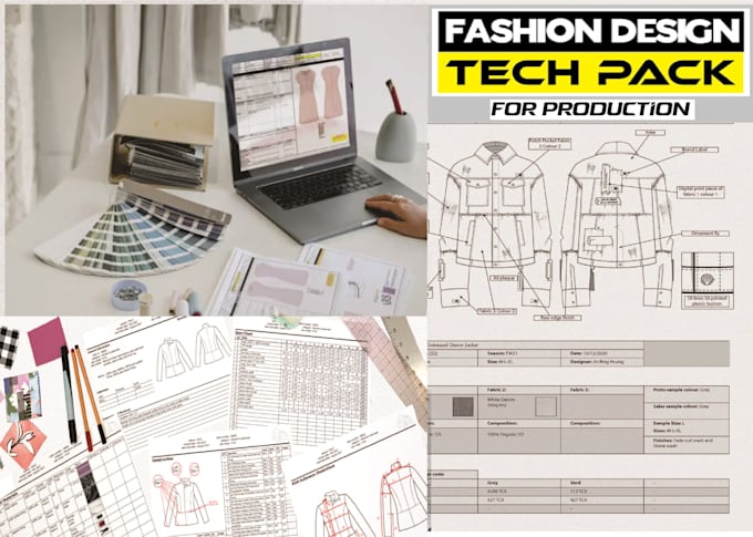 Bestseller - create a professional tech pack for clothing production