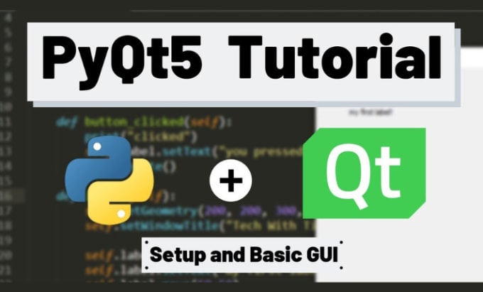 Gig Preview - Develop gui based desktop applications in python using pyqt5