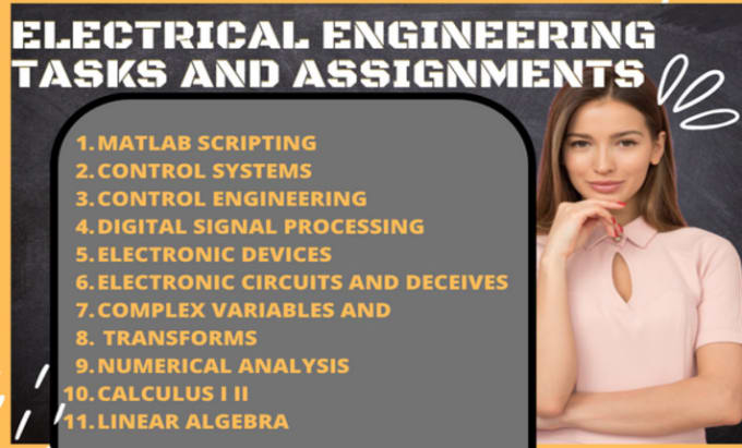 Gig Preview - Do control system dsp embedded dld electronic  circuits design tasks assignments