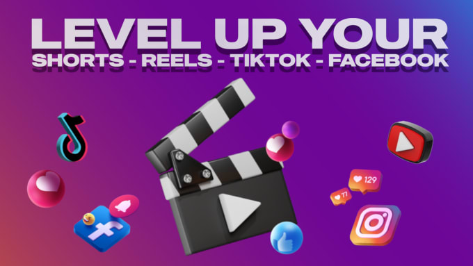 Gig Preview - Create instagram reels, facebook, tiktok, youtube shorts