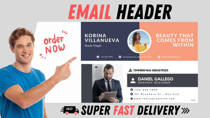 Gig Preview - Create email header, banner and web banner for you