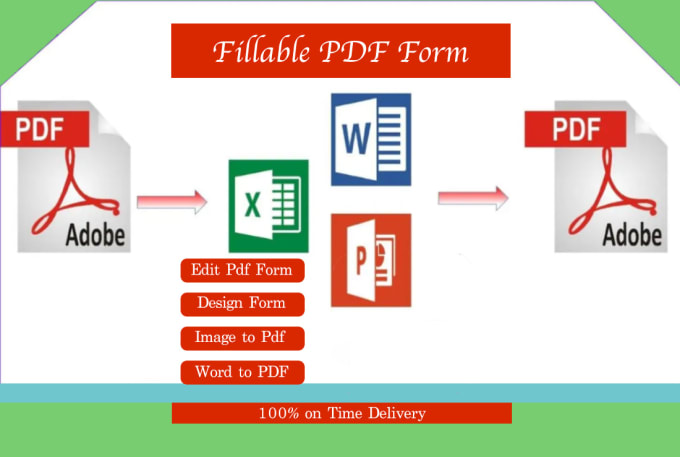 Gig Preview - Design fillable PDF form