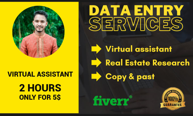 Gig Preview - Efficient data entry  fast, accurate, and reliable service