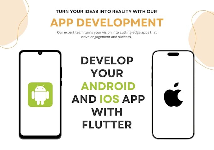 Gig Preview - Develop android and ios mobile app development using flutter