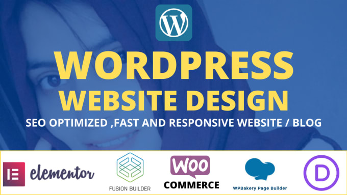 Gig Preview - Design and develop a clean and modern wordpress website