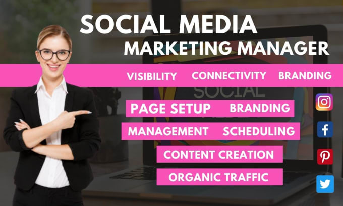 Gig Preview - Be your social media marketing manager