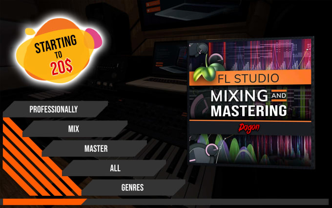 Gig Preview - Mix and master your music professionally