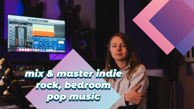 Bestseller - mix and master your indie rock, bedroom pop  music