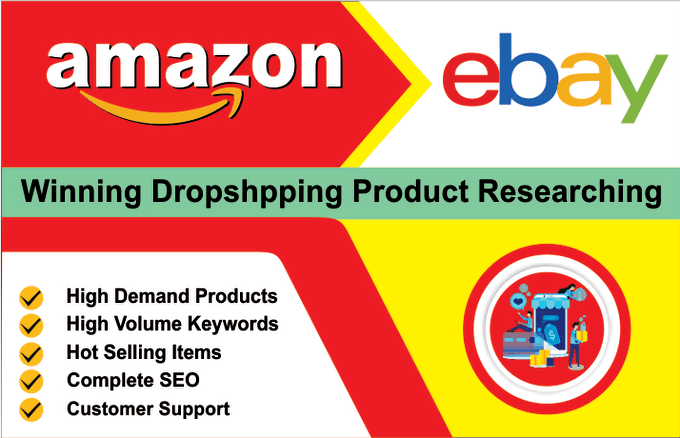 Gig Preview - Do amazon to ebay profitable hot sailing product researching