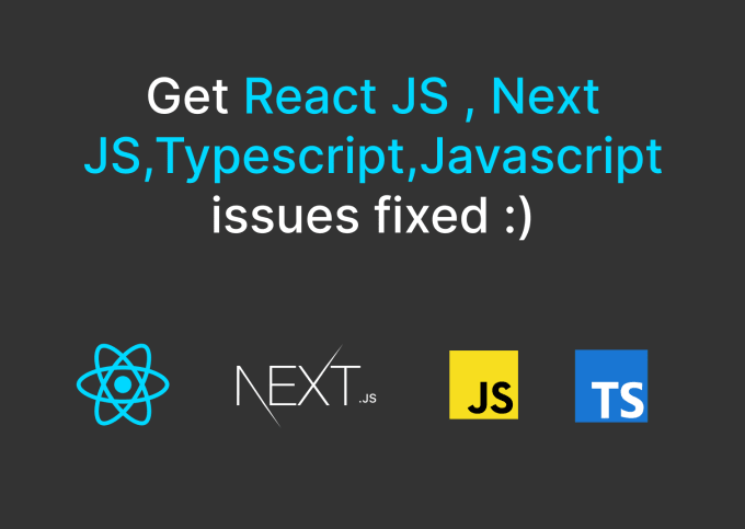 Gig Preview - Help fixing react js next js typescript javascript bugs