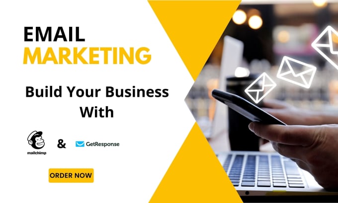 Gig Preview - Manage your email marketing on mailchimp or getresponse