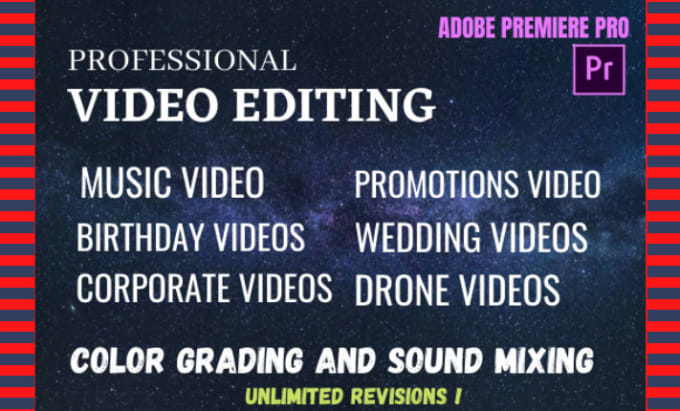 Gig Preview - Do premium quality professional video editing