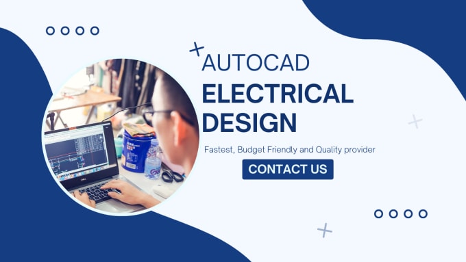 Gig Preview - Draw any kind of electrical design in autocad