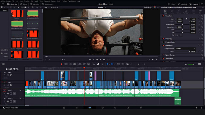 Gig Preview - Create dynamic sports video editing