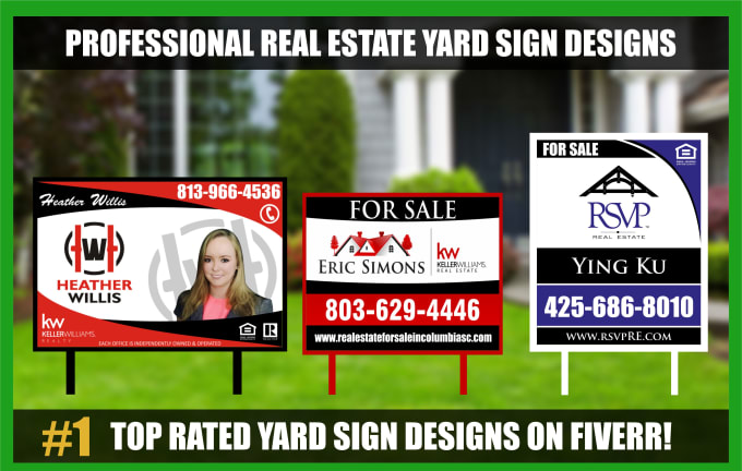 Gig Preview - Design professional yard sign