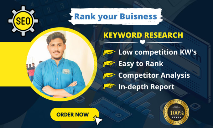 Bestseller - do advanced SEO keyword research, competitor search and in depth research