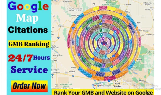 Gig Preview - Do top 40,000 google map citation for gmb ranking and local seo