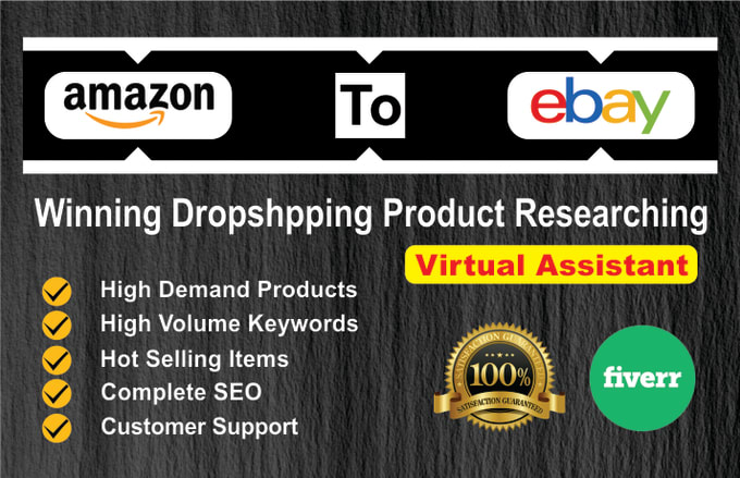 Gig Preview - Do amazon to ebay top beneficial product researching